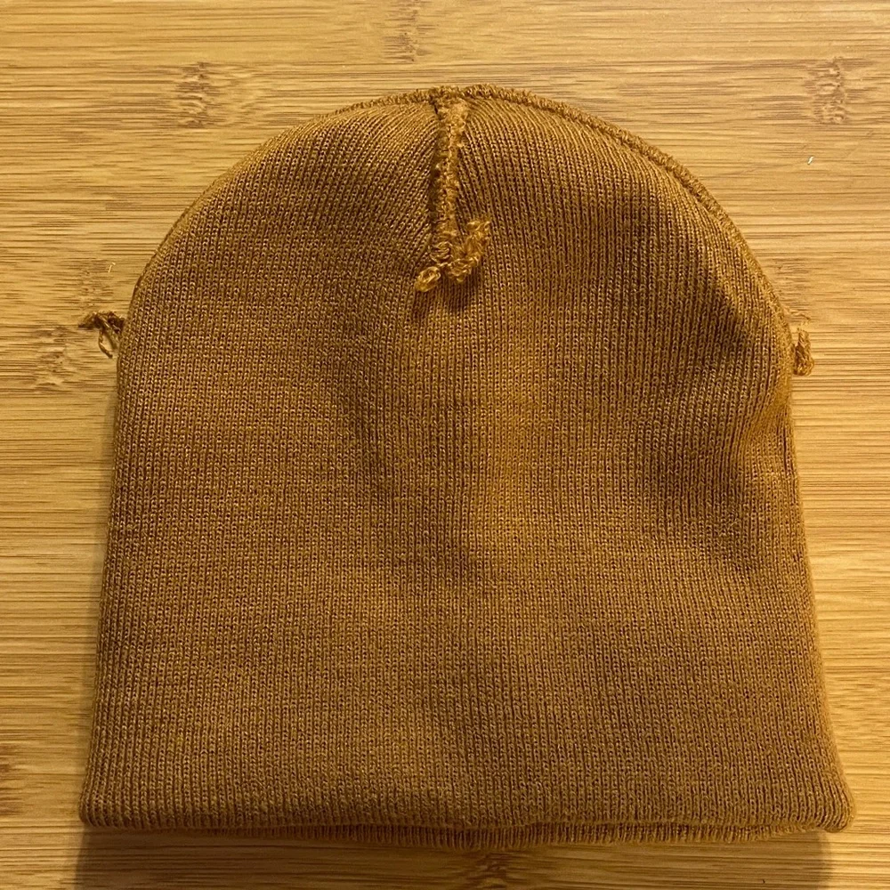 Timberland Golden Tan Knit Cuffed Beanie